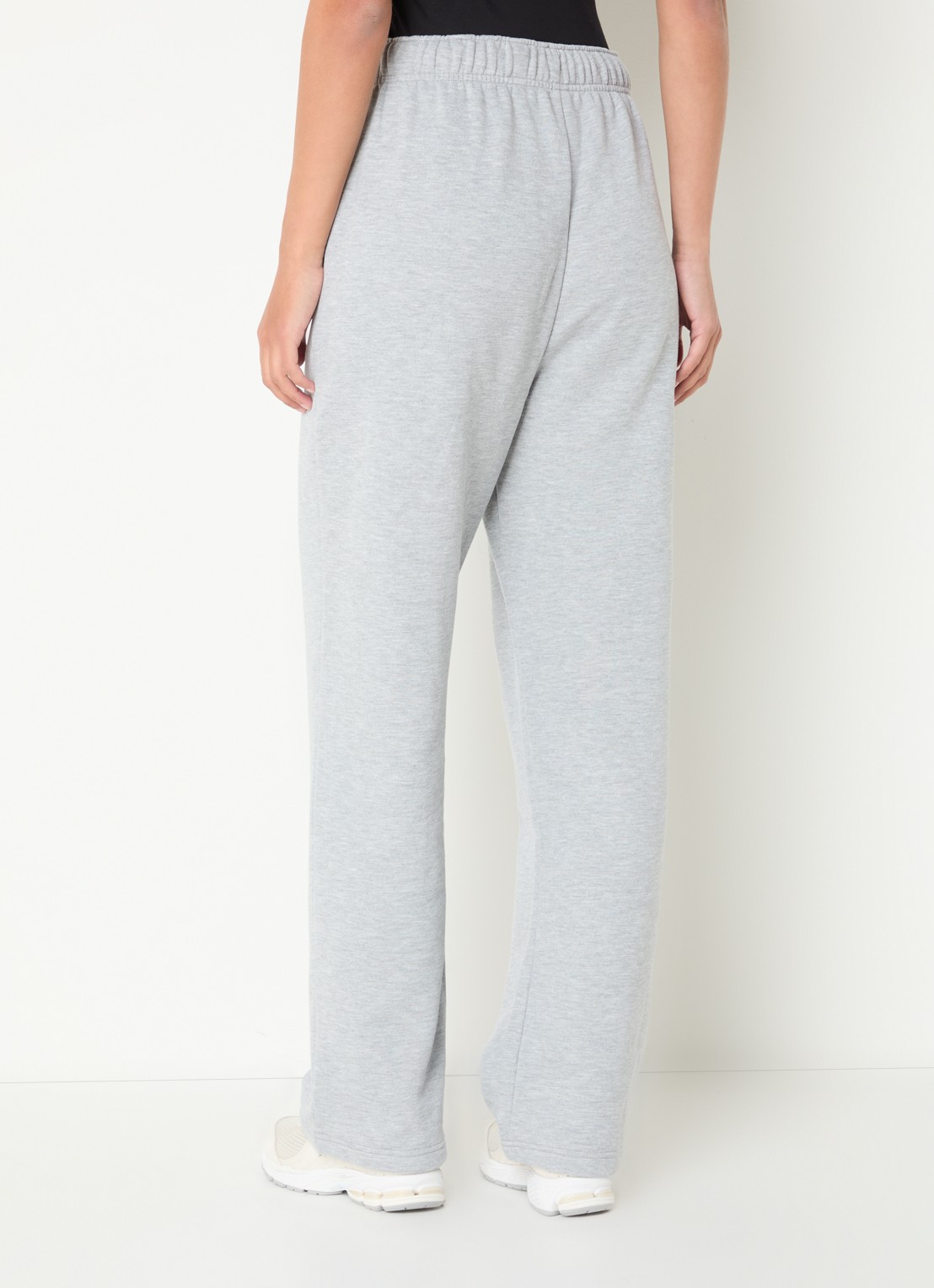 Alo Yoga Accolade high waist loose fit joggingbroek met steekzakken - achterkant 3 grijs