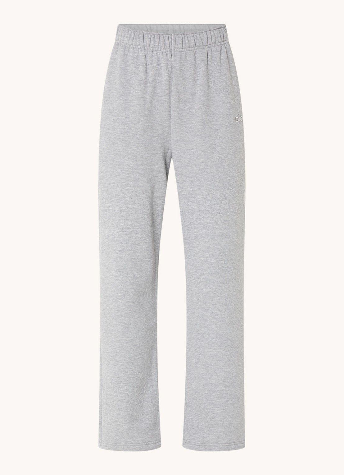 Alo Yoga Accolade high waist loose fit joggingbroek met steekzakken - voorkant 4 grijs