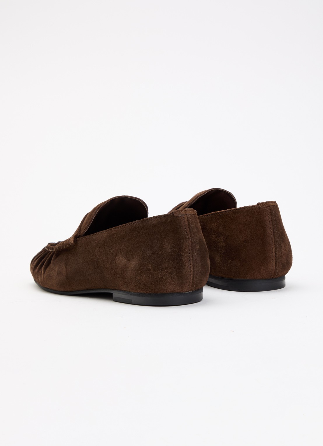ALOHAS Aven loafer van suède - achterkant 5 bruin
