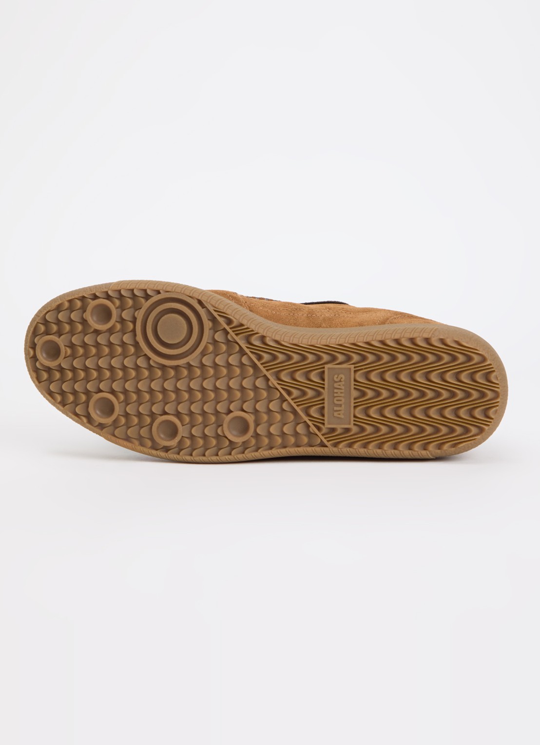 ALOHAS Tb.490 Club sneaker van suède - detail 4 cognac