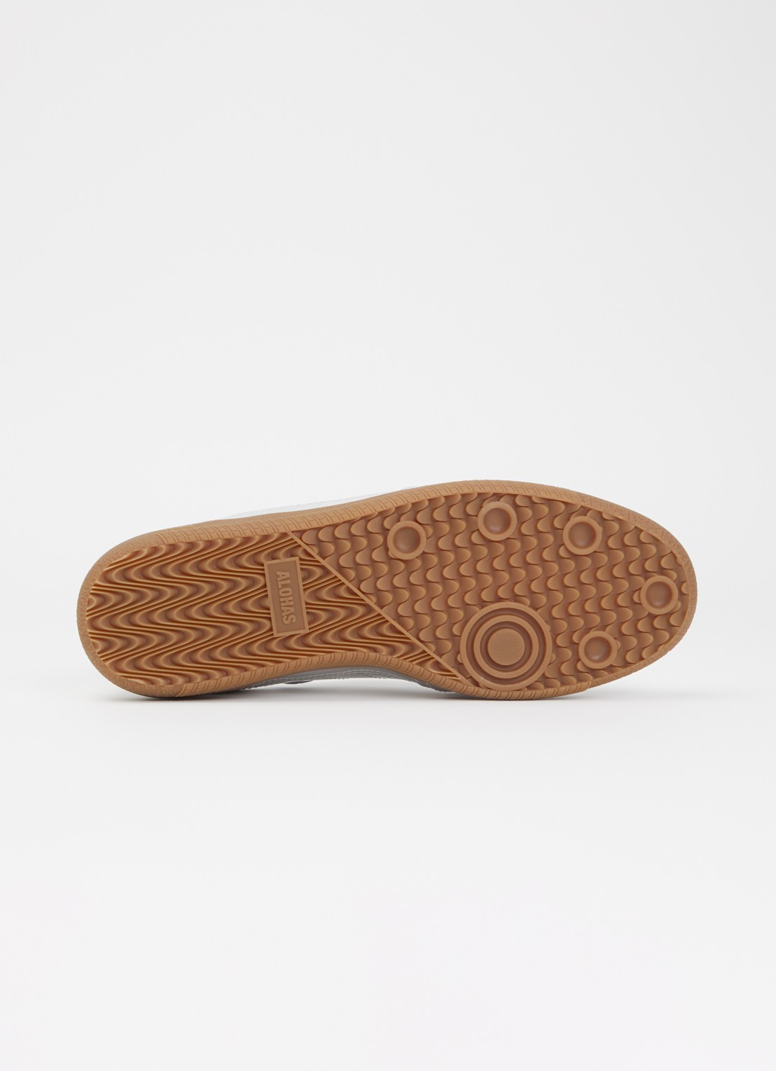ALOHAS TB.490 Rife sneaker van leer met metallic finish - detail 3 zilver