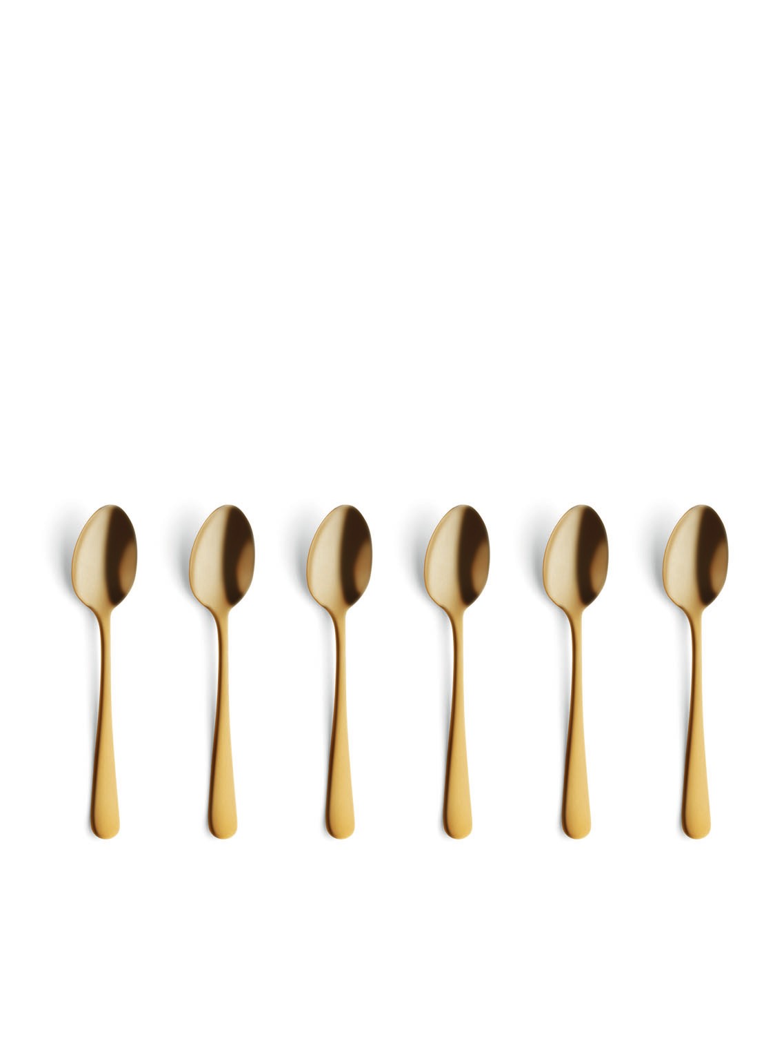 Amefa Austin lepel set van 6 - voorkant goud