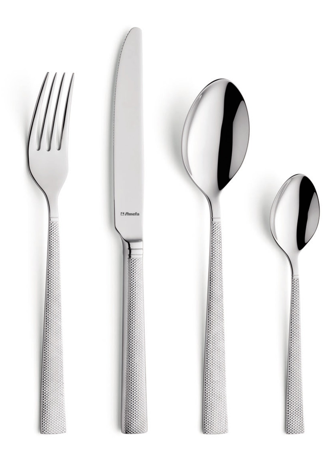 Amefa Jewel bestekset 24-delig - voorkant 2 chroom