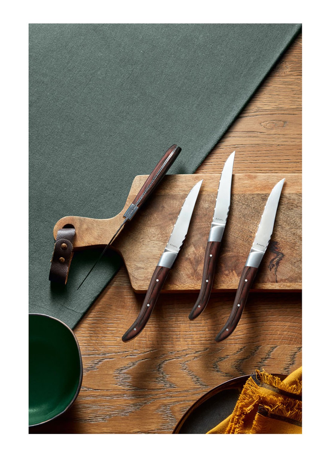 Amefa Royal Steak steakmessen set van 4 - voorkant 3 undefined