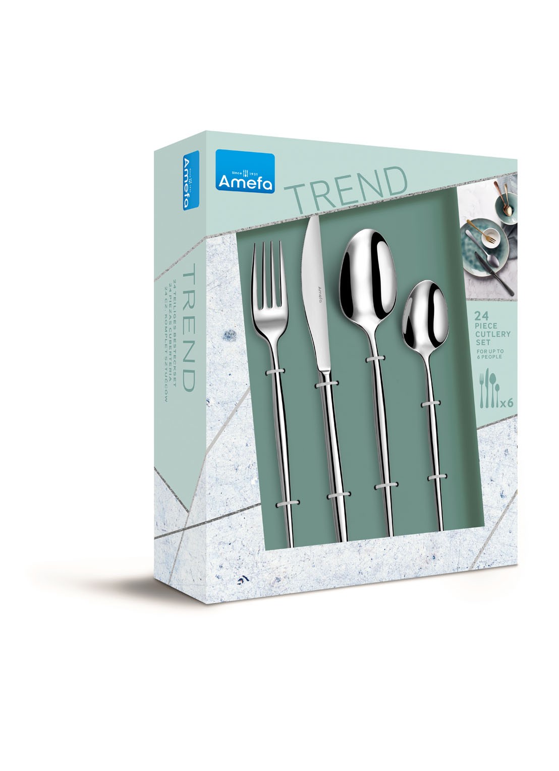 Amefa Soprano bestekset 24-delig - detail undefined