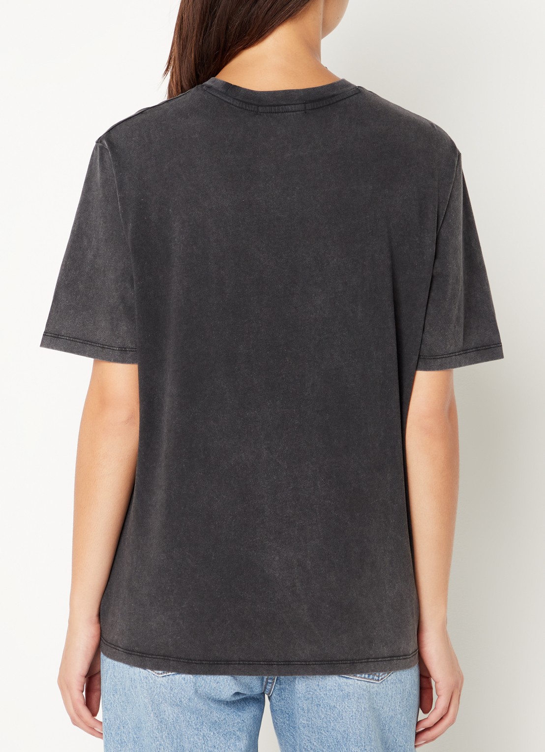 America Today Elle T-shirt met print - achterkant grijs