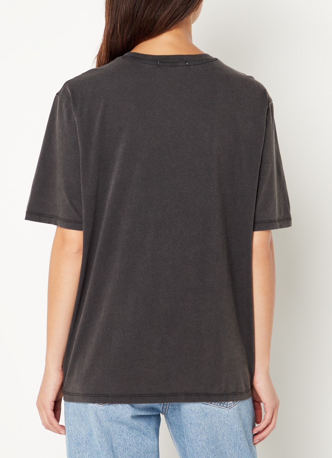 America Today Elle T-shirt met print - achterkant middengrijs