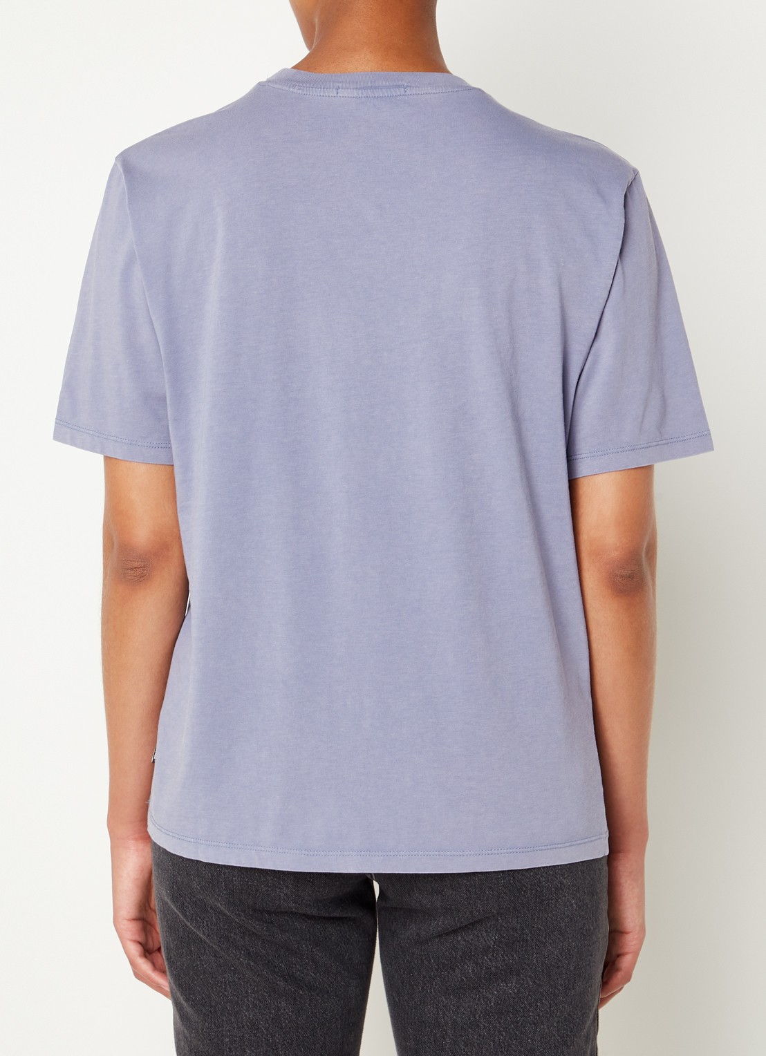 America Today Elle T-shirt met print - achterkant 4 staalblauw