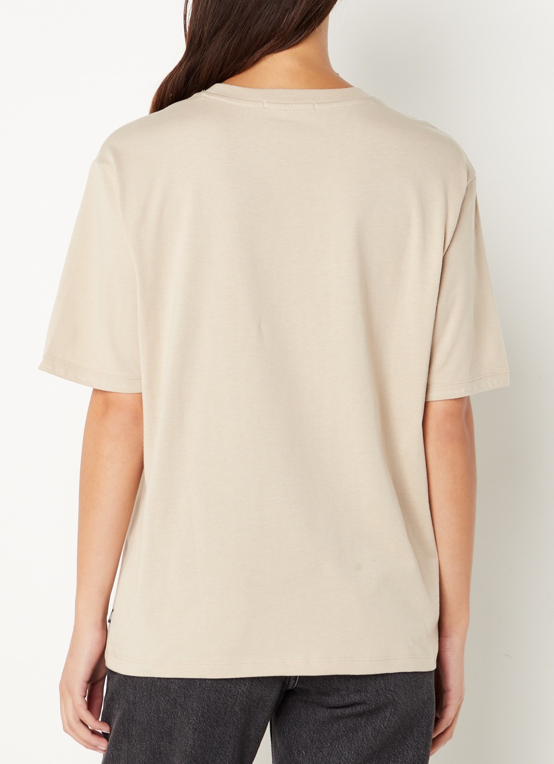 America Today Elle T-shirt met print - achterkant beige