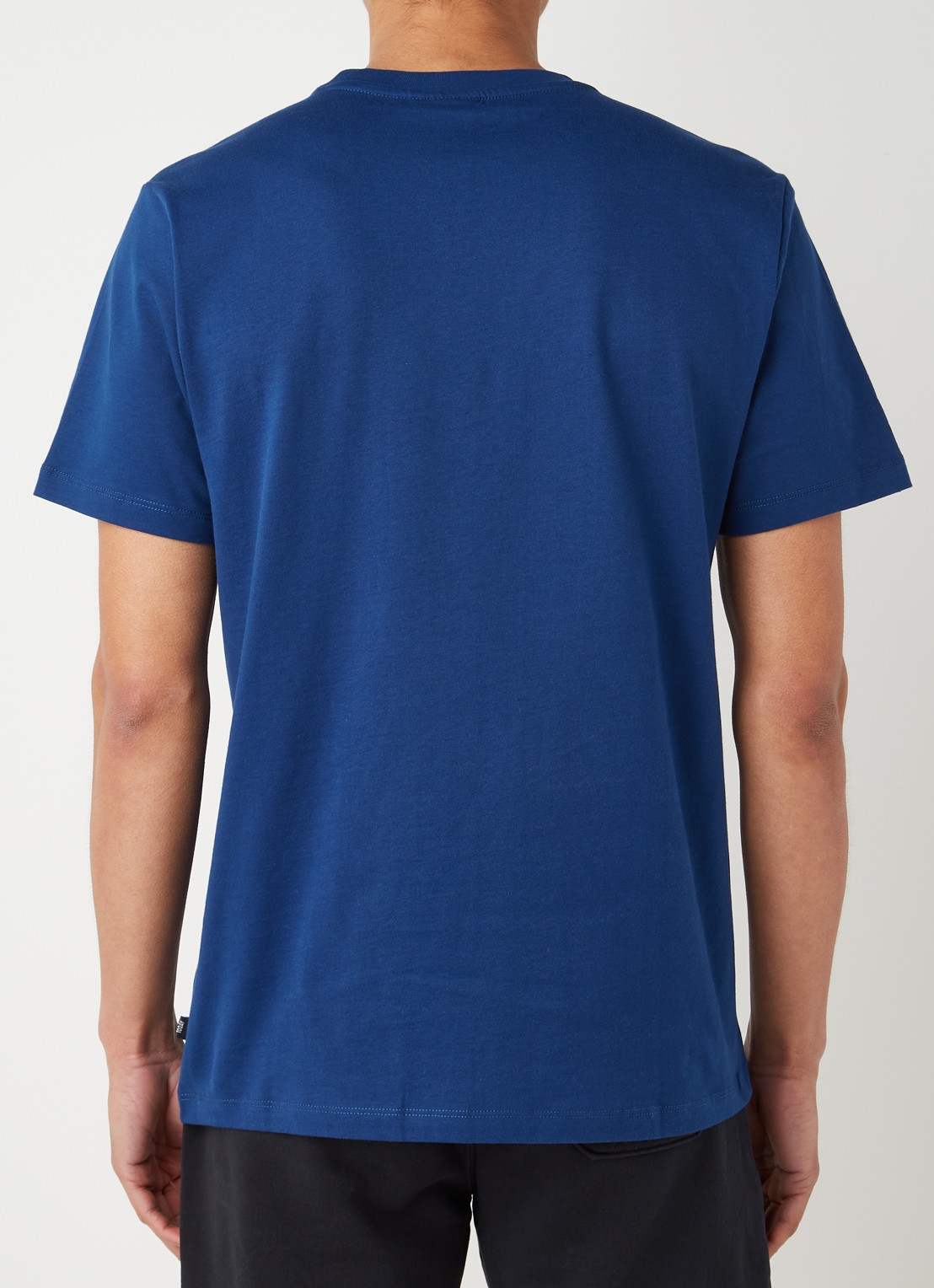 America Today Eric T-shirt van katoen - achterkant 4 kobaltblauw