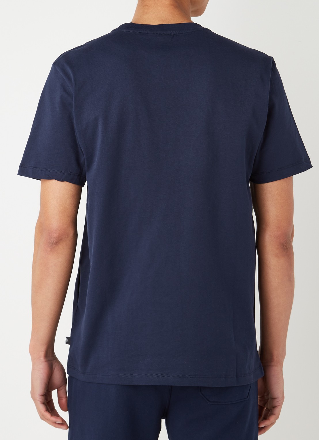 America Today Eric T-shirt van katoen - achterkant 2 blauw