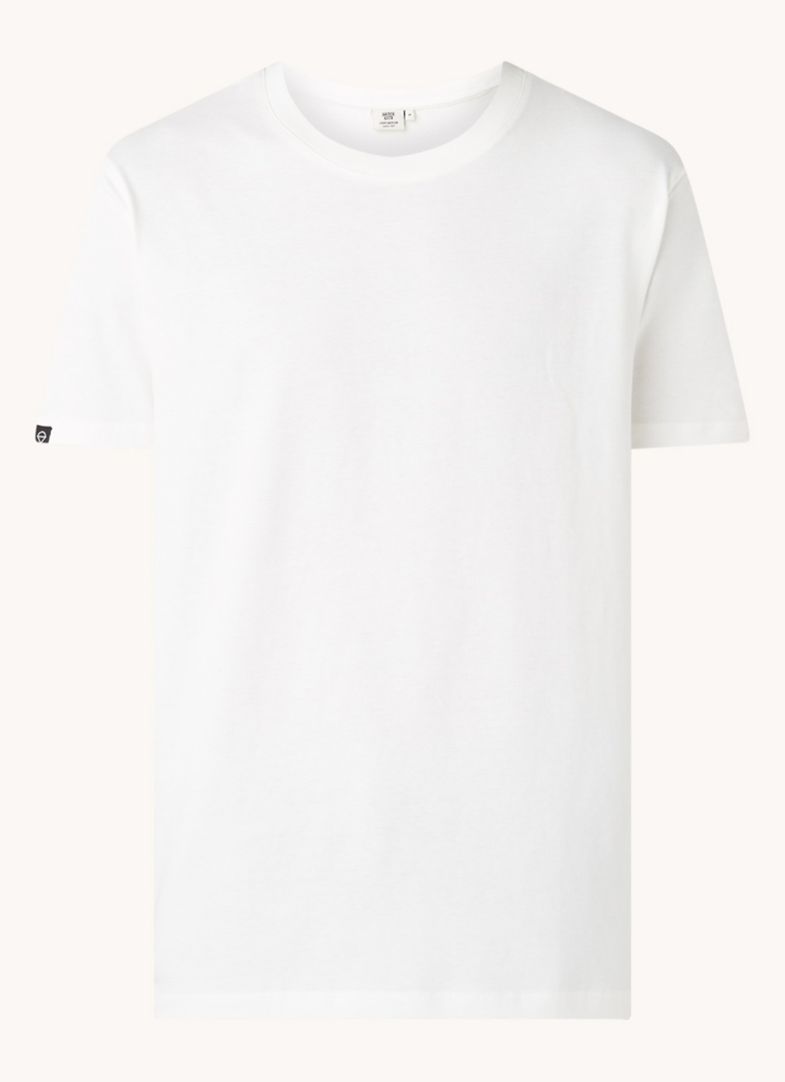America Today Eric T-shirt van katoen - voorkant 3 wit