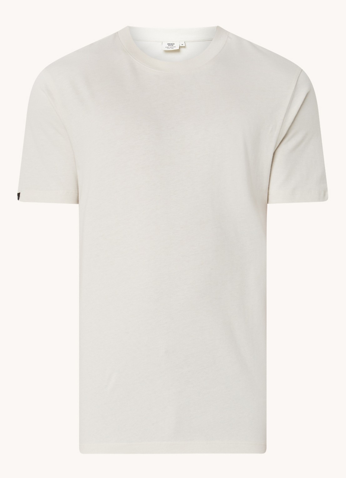 America Today Eric T-shirt van katoen - voorkant 3 beige