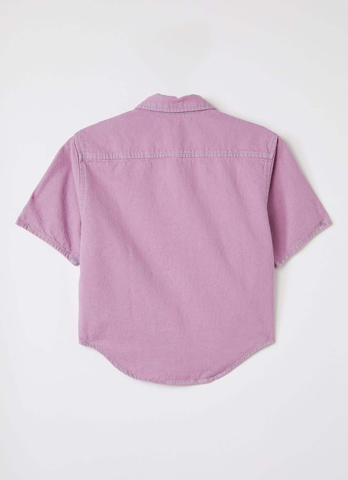 American Vintage Grace Bay blouse met borduring - voorkant 2 roze