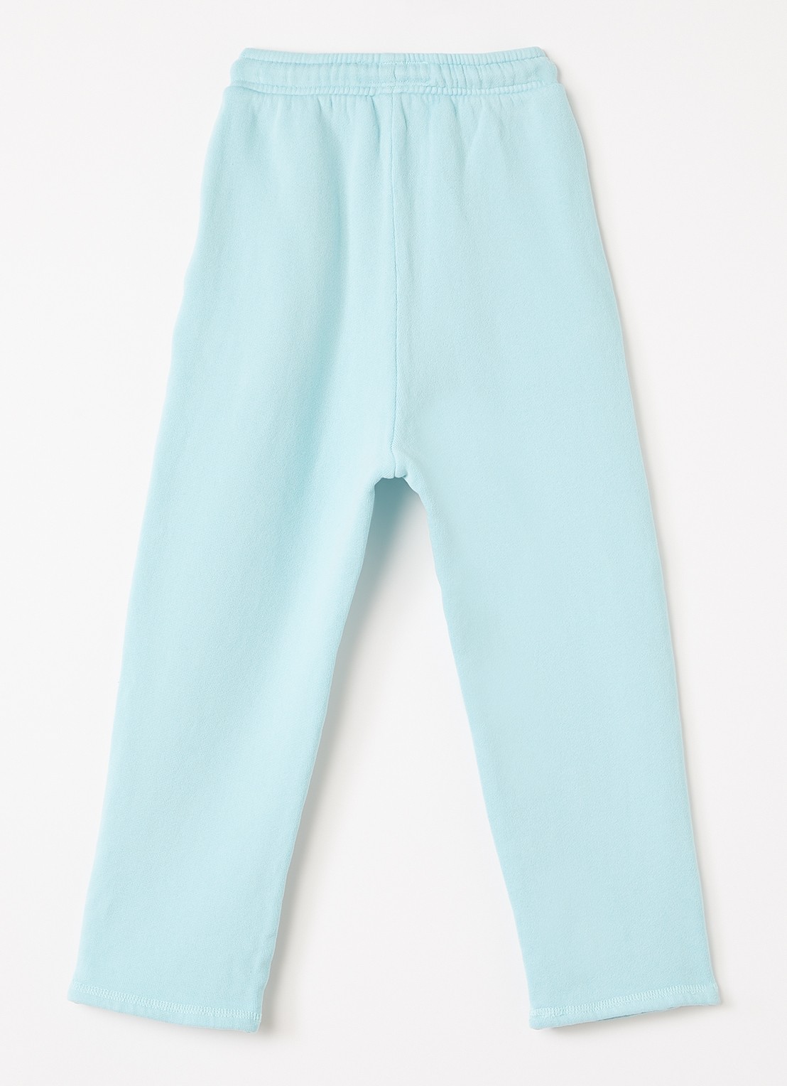 American Vintage Izubird loose fit korte joggingbroek met logo - voorkant 3 turquoise