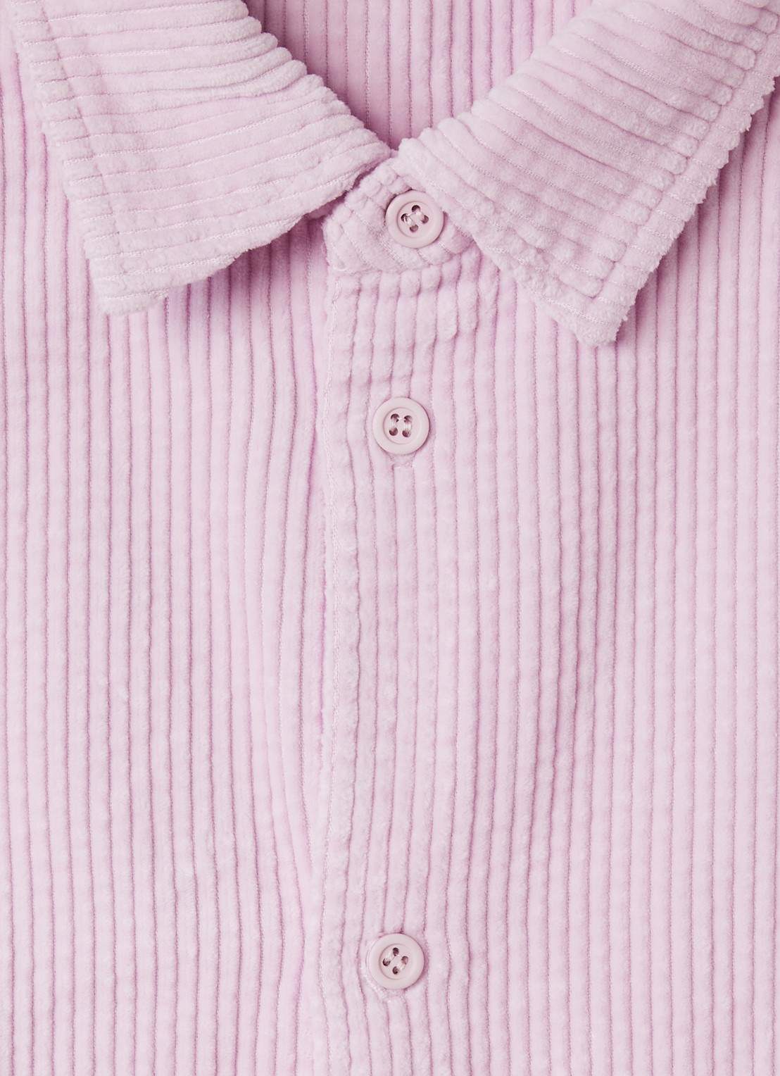 American Vintage Padow blouse van corduroy - detail 3 roze