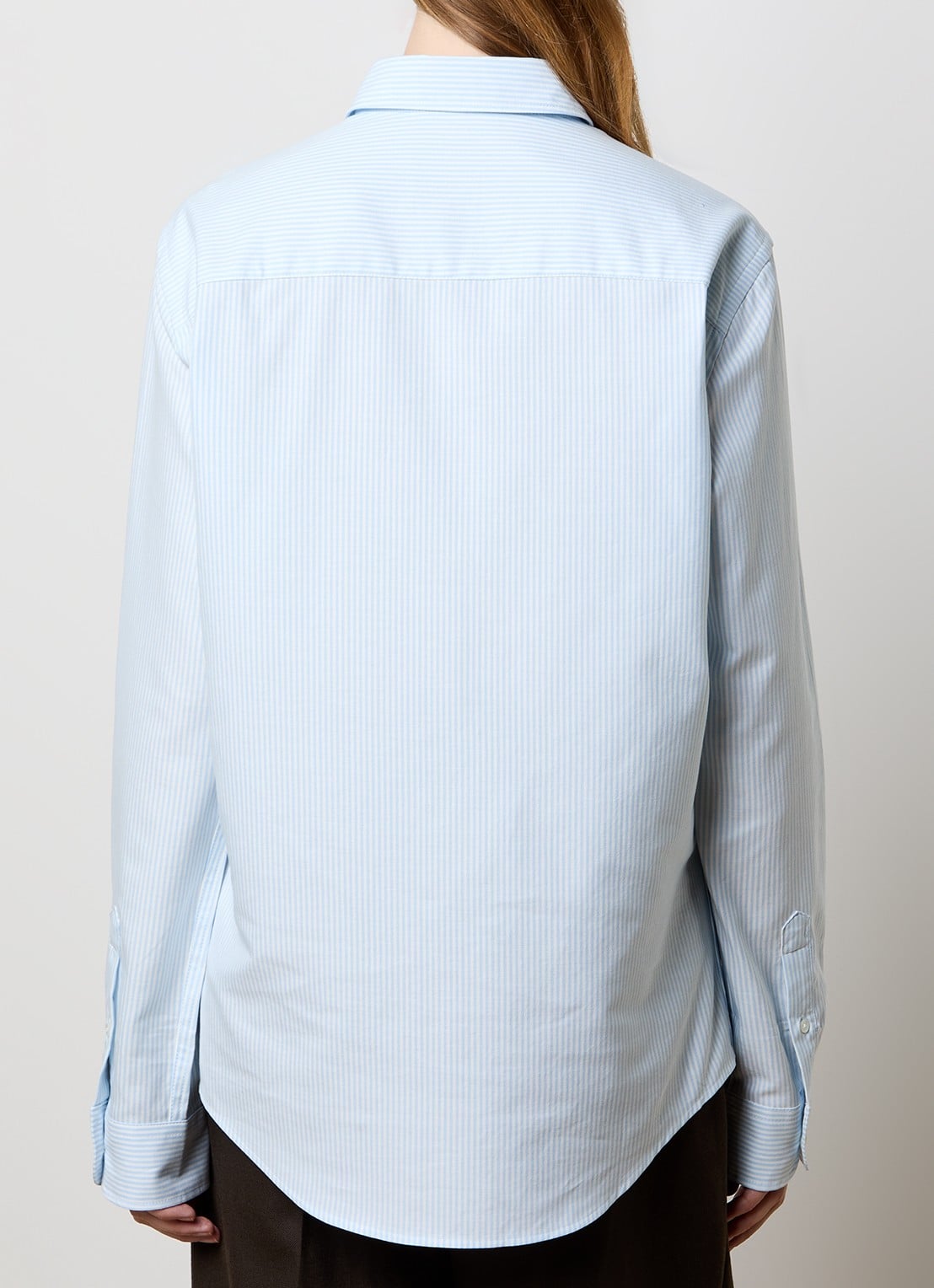 AMI Paris Blouse met logo - achterkant 3 multicolor