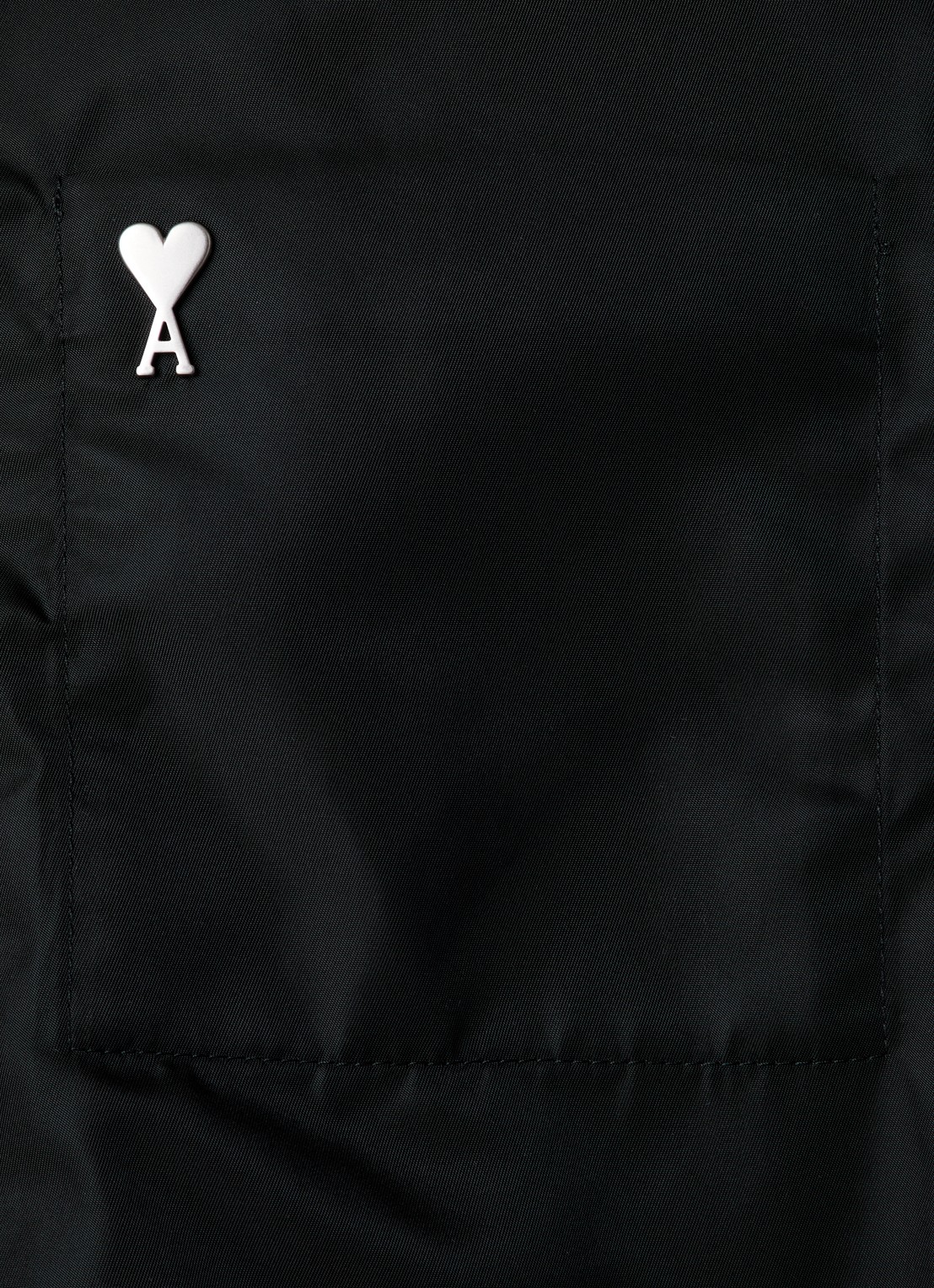 AMI Paris Jack met logo en steekzakken - detail 5 zwart