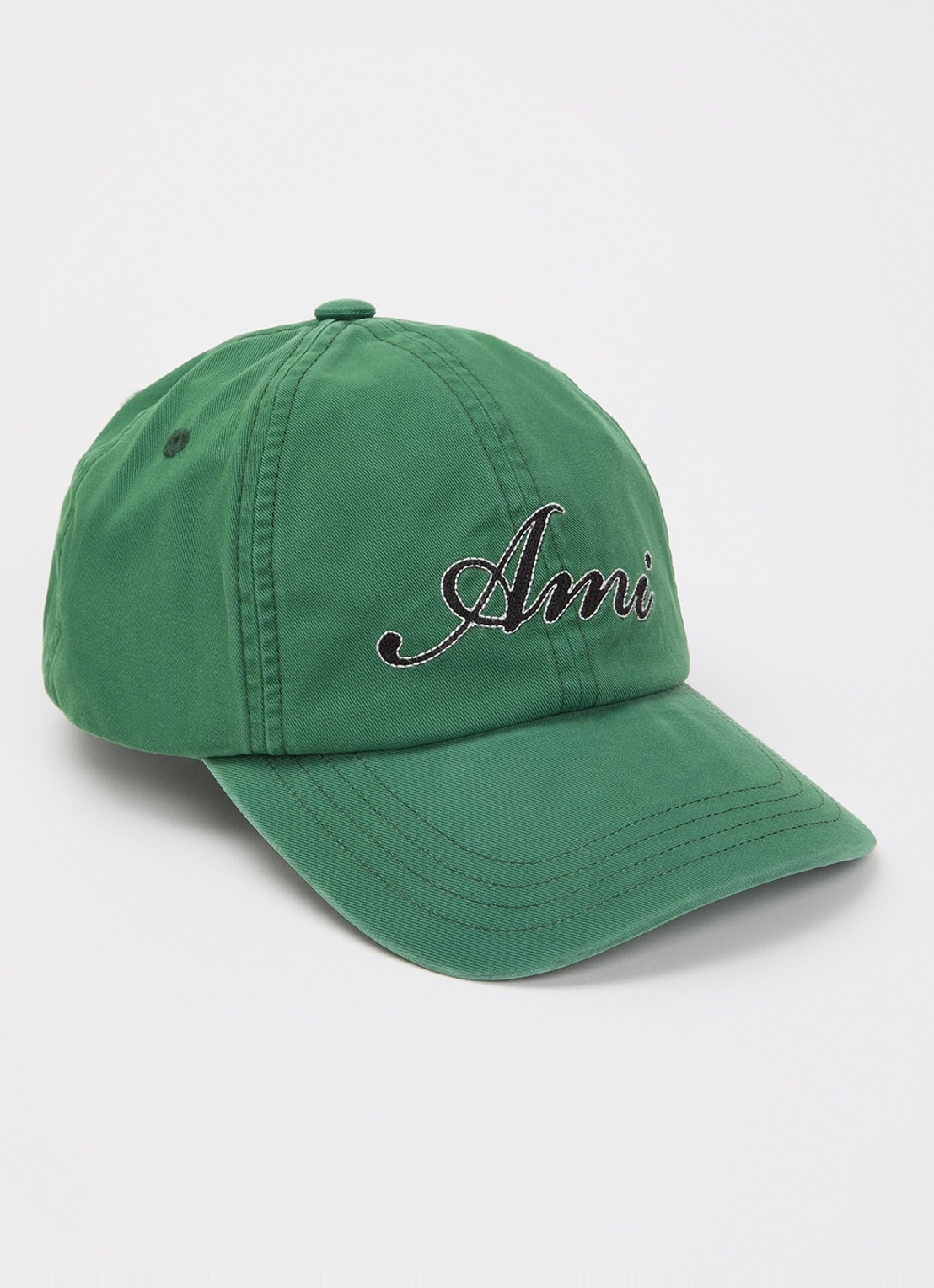 AMI Paris Pet met logo - voorkant groen