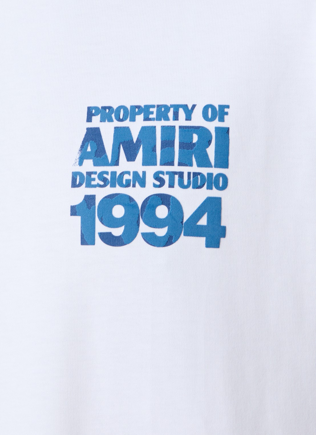 AMIRI 1994 T-shirt met logo- en backprint - detail 5 wit