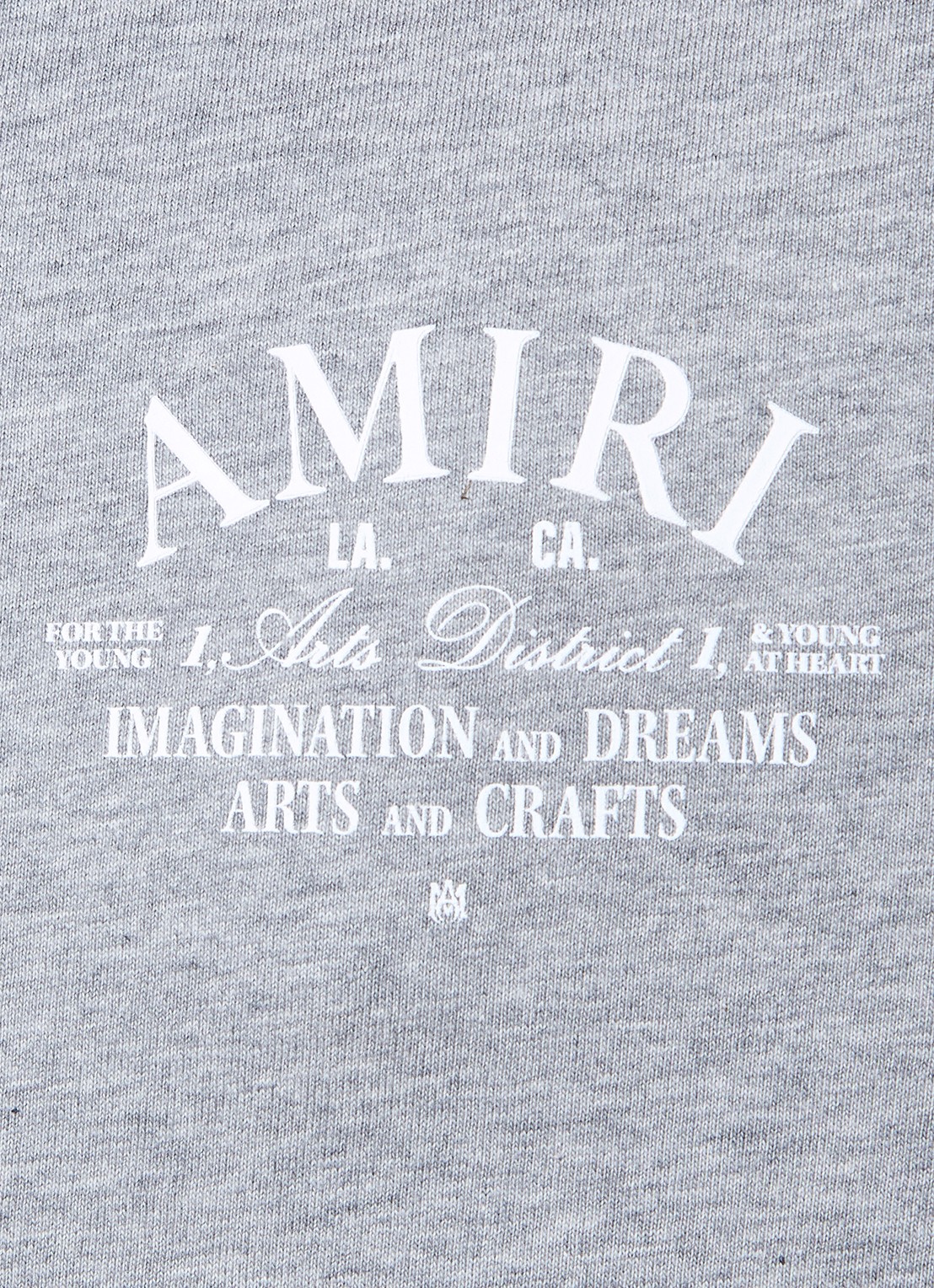 AMIRI Arts District T-shirt met logo - detail 3 grijs