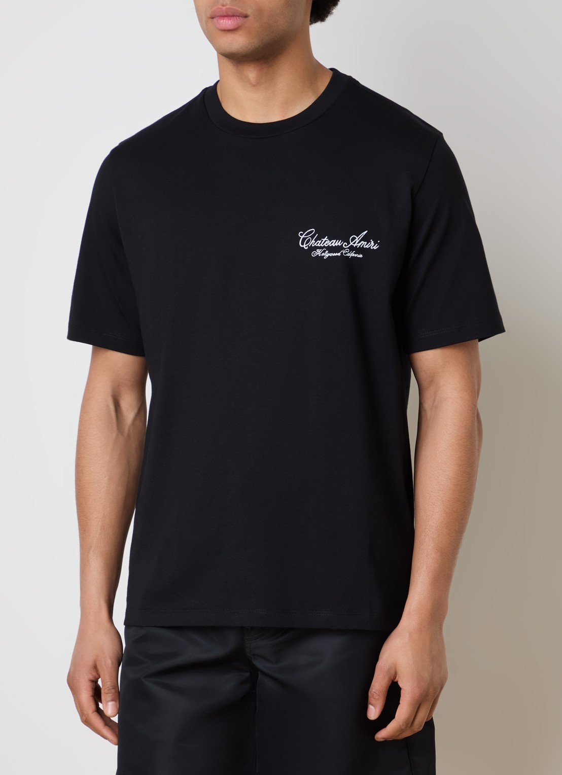 AMIRI Chateau T-shirt met print - achterkant 3 zwart