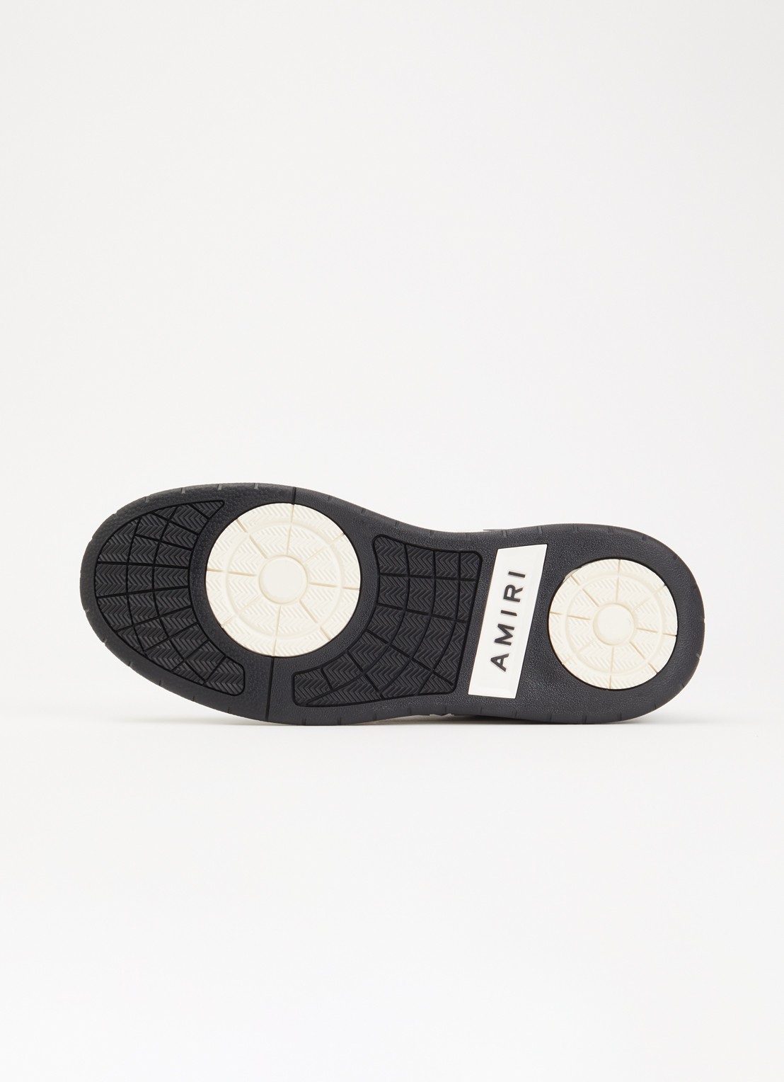 AMIRI Classic Low sneaker van leer met logo en details van mesh - detail 4 zwart