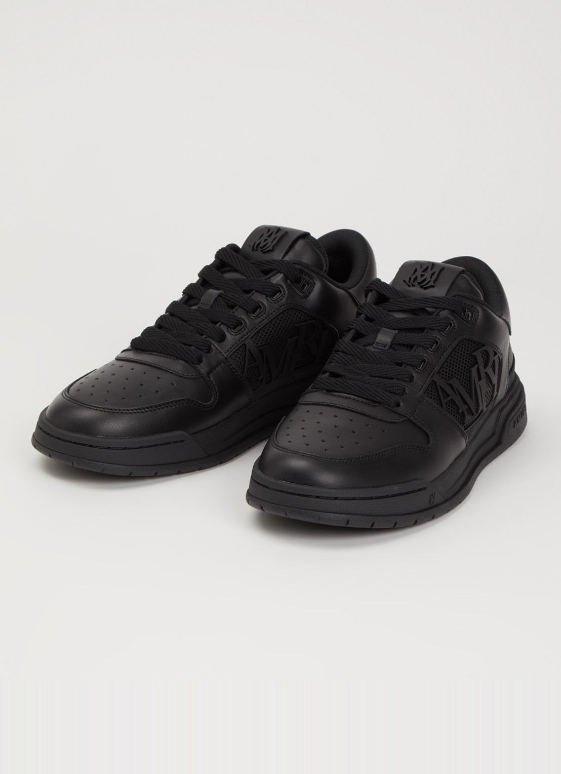 AMIRI Classic Low sneaker van leer met logo - detail 4 zwart