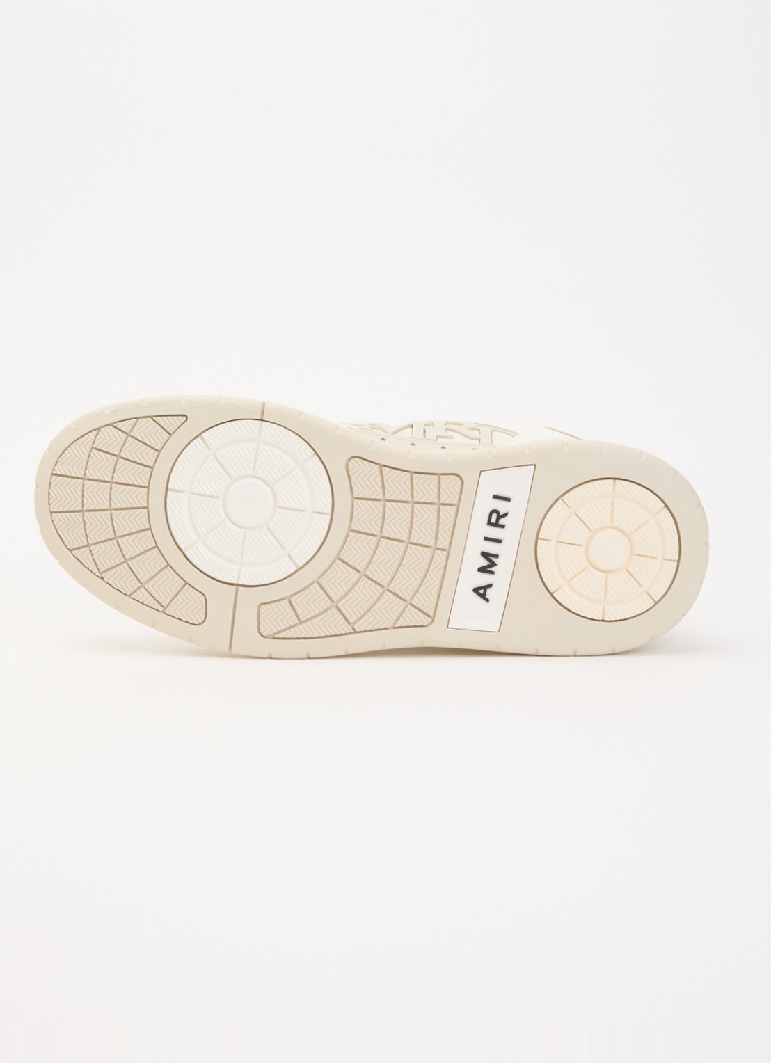 AMIRI Classic sneaker van kalfsleer met logo  - detail 5 wit