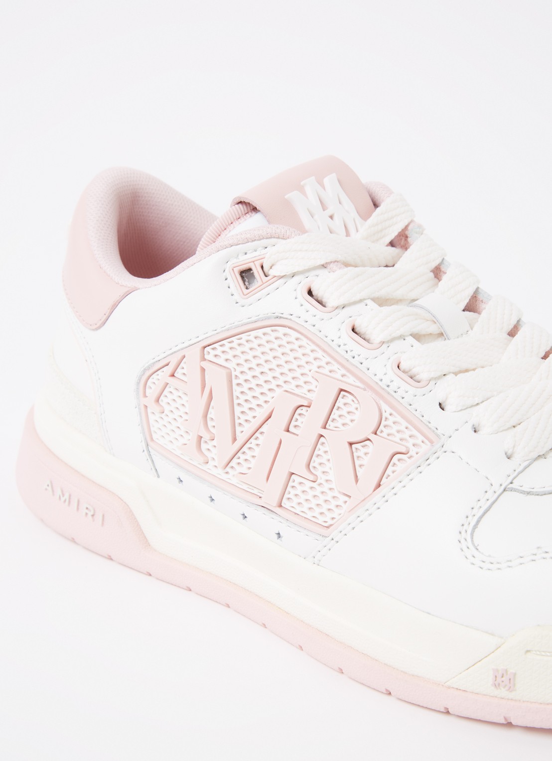AMIRI Classic sneaker van leer met logo - detail 6 wit