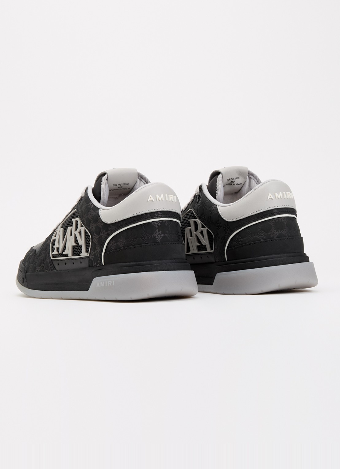 AMIRI Classic sneaker van leer - achterkant zwart