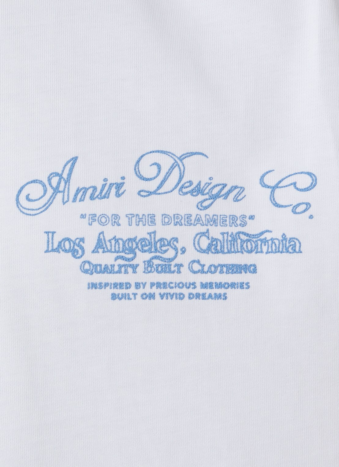 AMIRI Dreamers Chain T-shirt met logo- en backprint - detail 5 wit