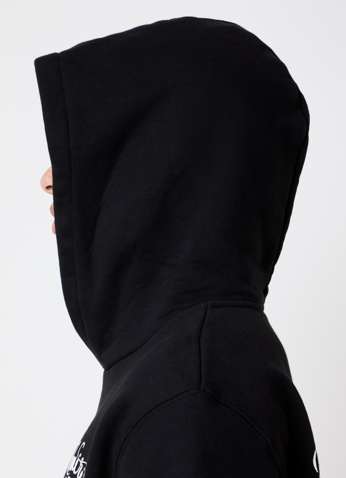 AMIRI Hoodie met logo- en backprint - detail 3 zwart