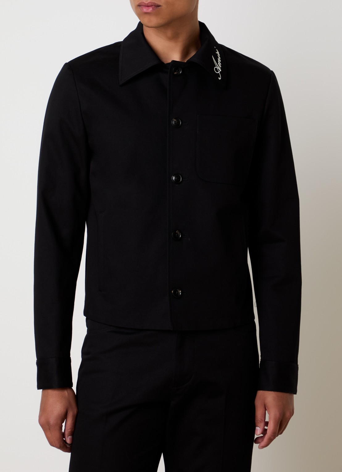 AMIRI Jack met logo - detail 4 zwart
