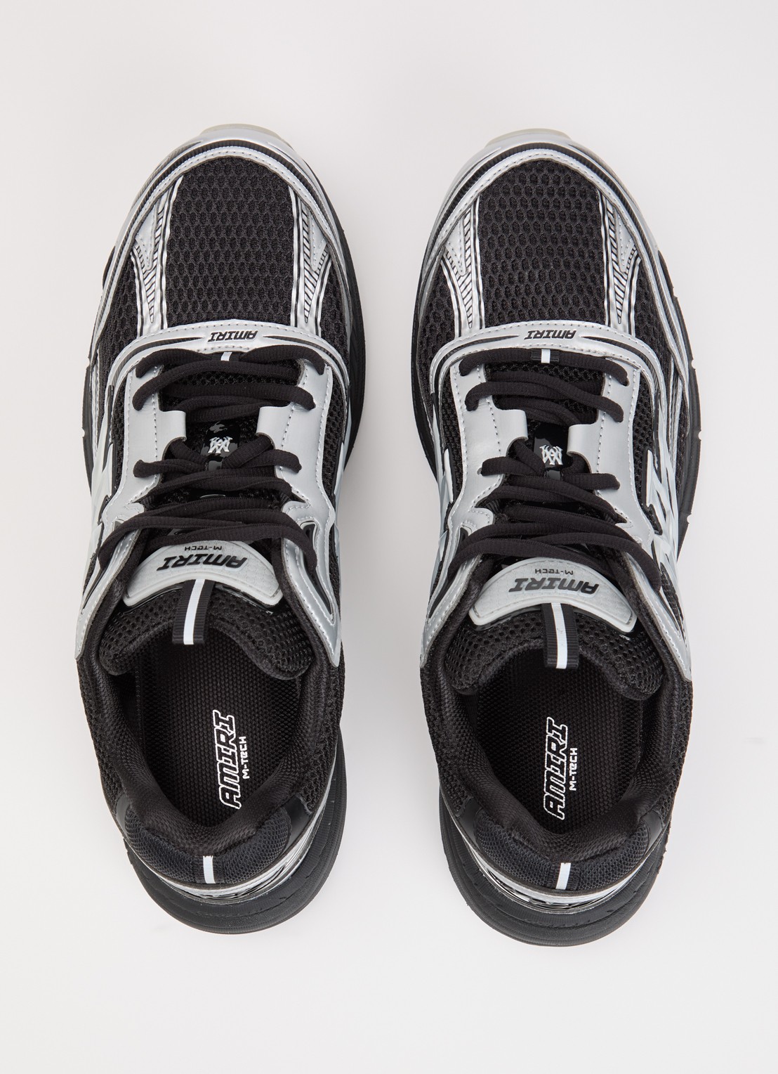 AMIRI M-Tech sneaker met details van metallic - detail 2 zwart