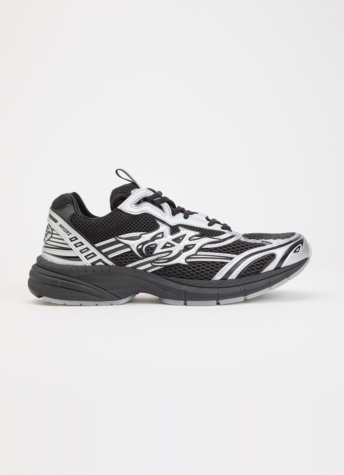AMIRI M-Tech sneaker met details van metallic - voorkant 5 zwart