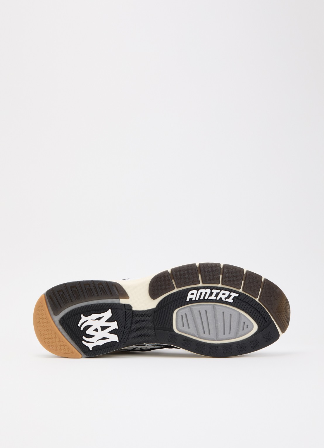 AMIRI M-Tech sneaker van mesh met leren details - detail 5 wit
