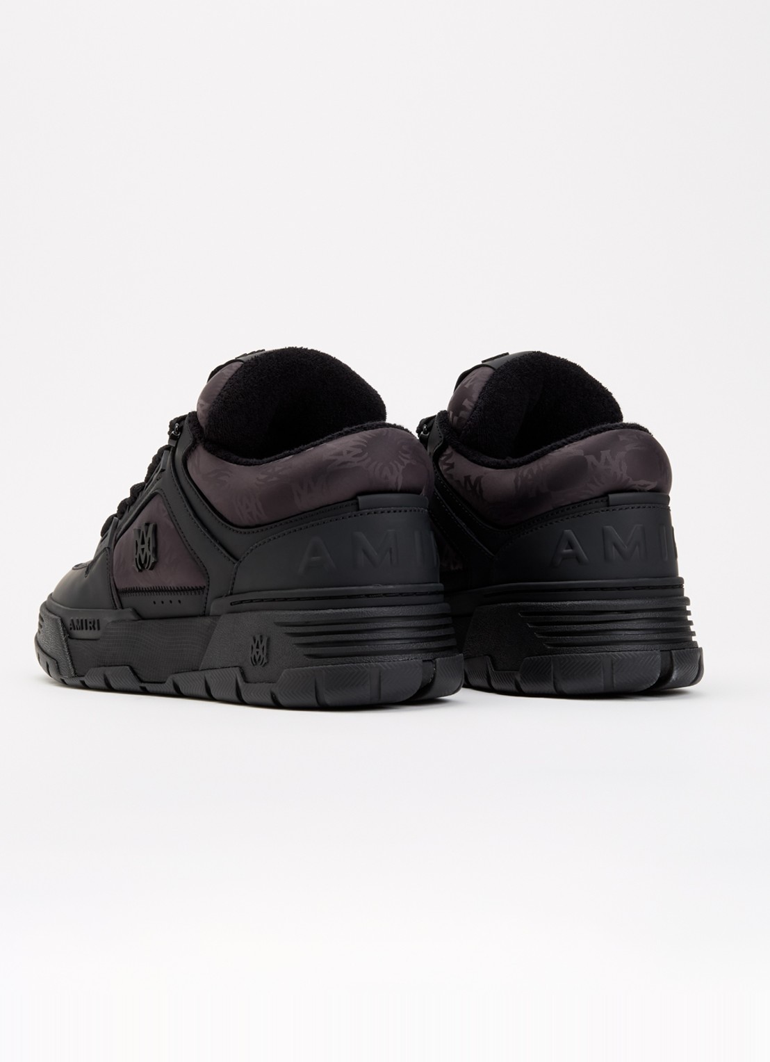 AMIRI MA-1 sneaker met leren details - achterkant 7 zwart