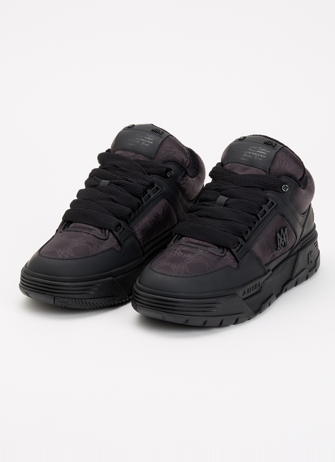AMIRI MA-1 sneaker met leren details - detail 3 zwart
