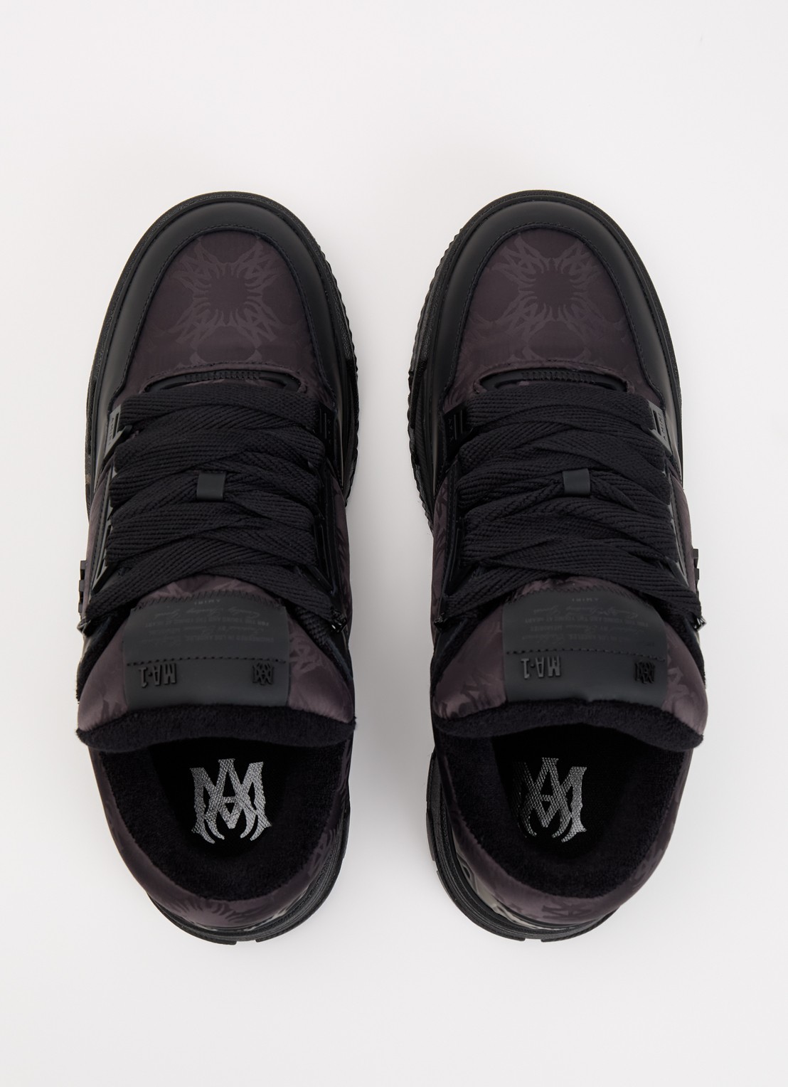 AMIRI MA-1 sneaker met leren details - detail 4 zwart