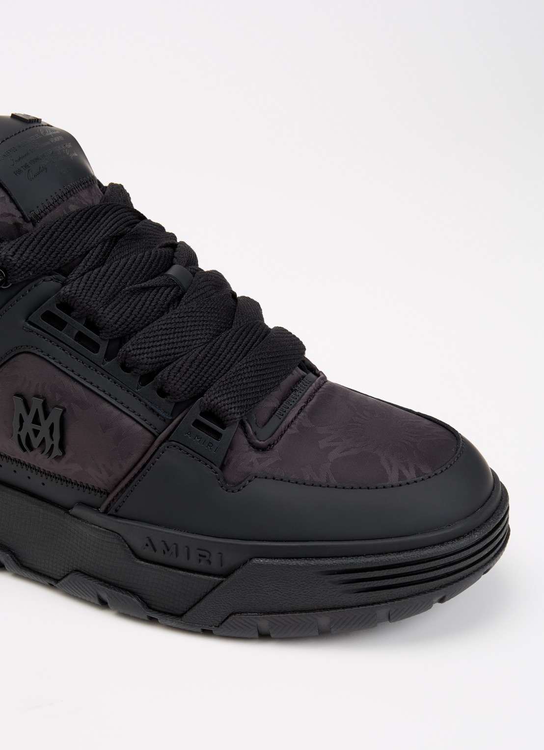 AMIRI MA-1 sneaker met leren details - detail 6 zwart