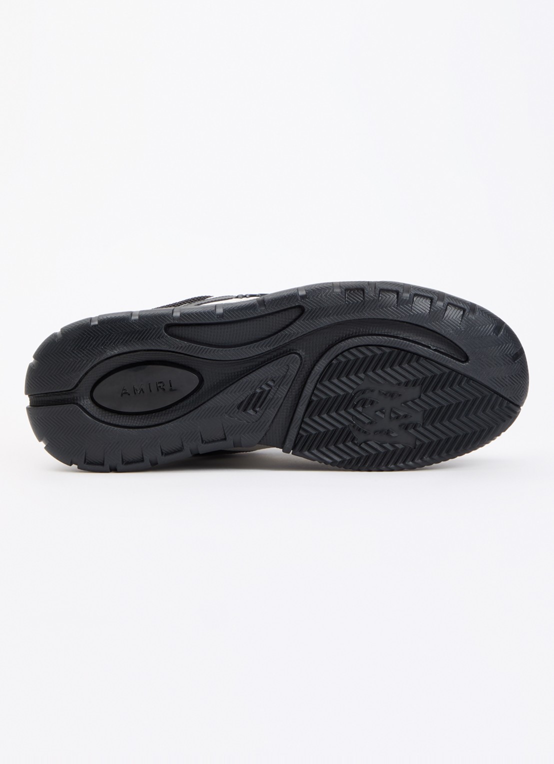 AMIRI MA-1 sneaker van leer met logo - detail 4 zwart