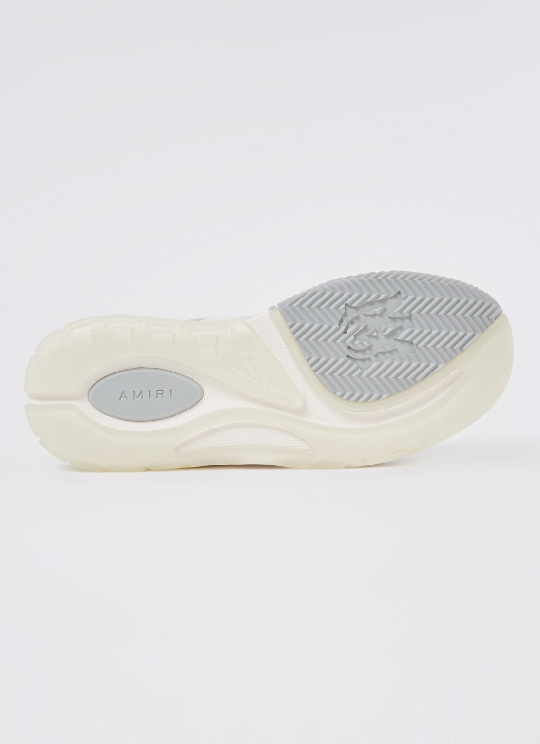 AMIRI MA-1 sneaker van leer met mesh details - detail 5 grijs