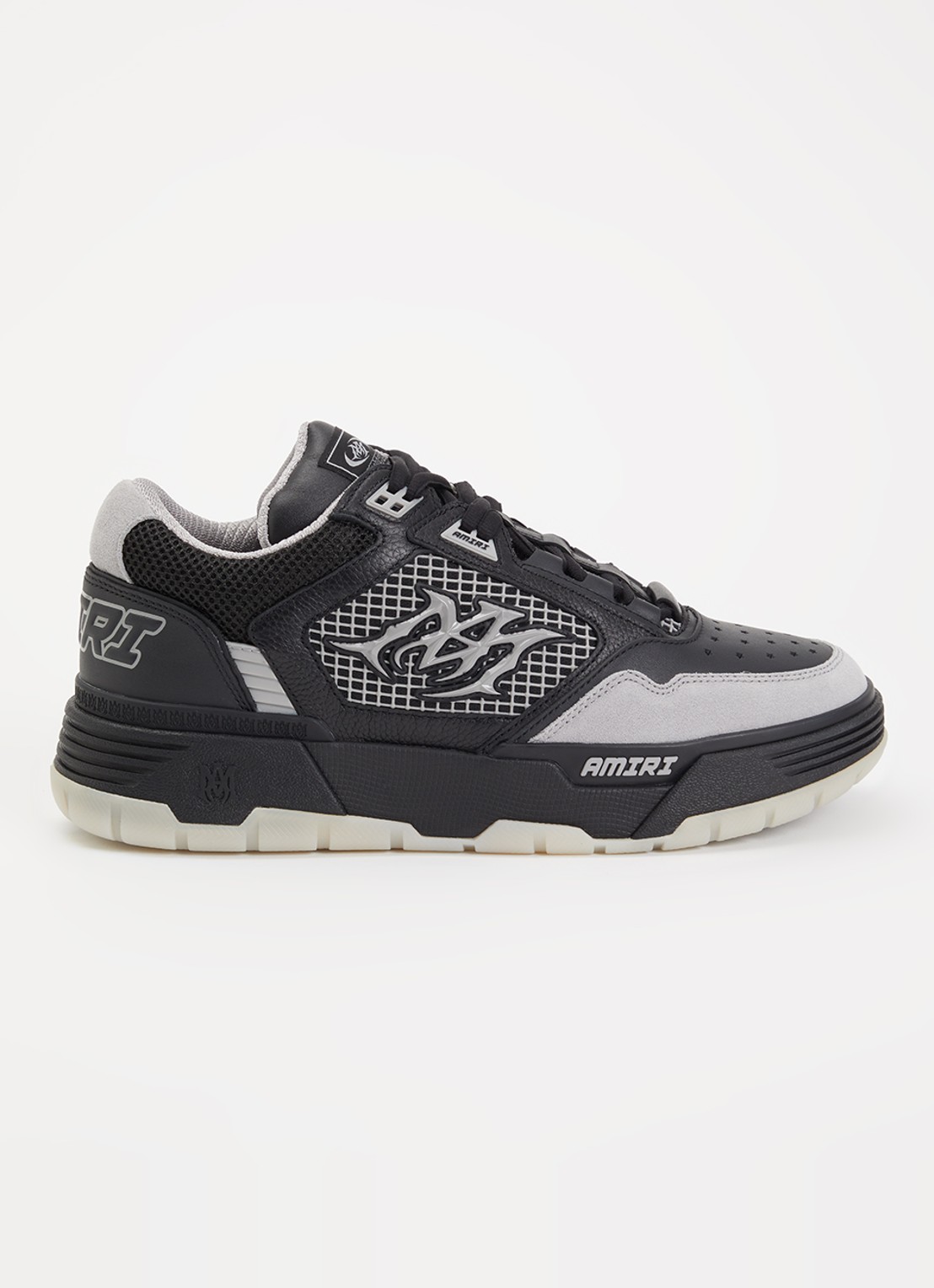 AMIRI MA-94 sneaker van leer - voorkant zwart