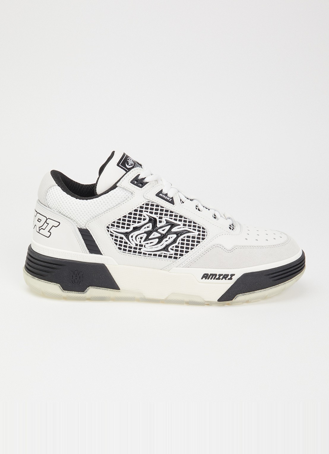 AMIRI MA-94 sneaker van leer - voorkant 6 wit