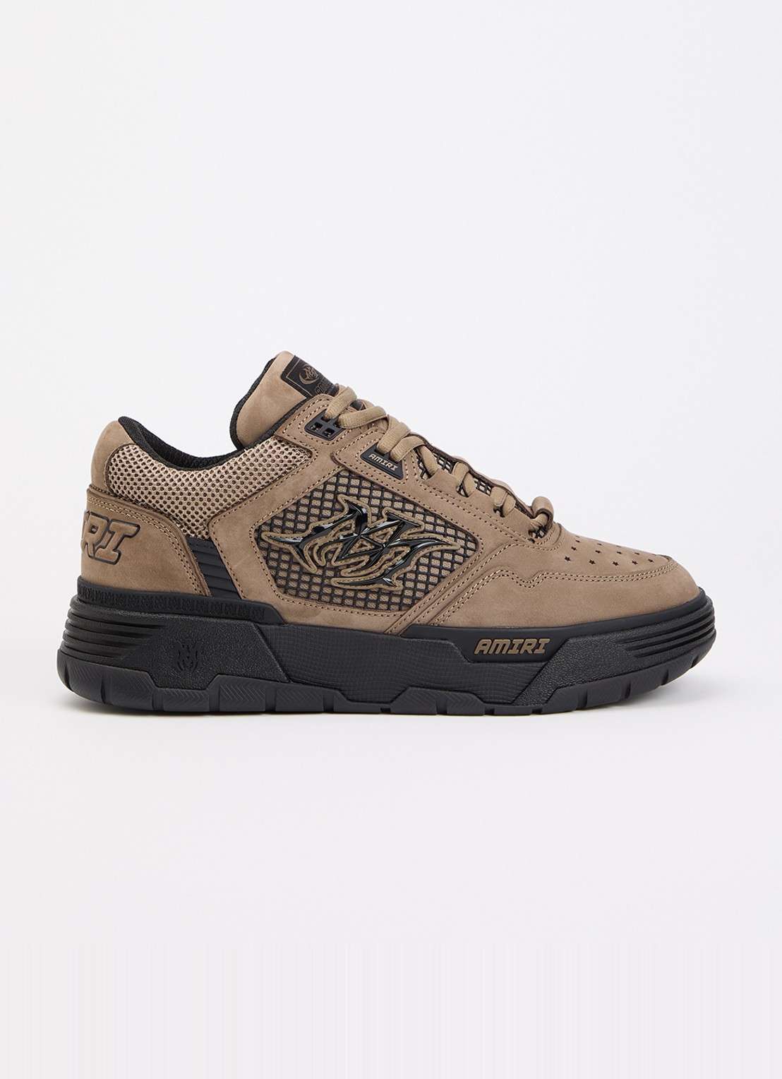 AMIRI MA-94 sneaker van leer - voorkant lichtbruin