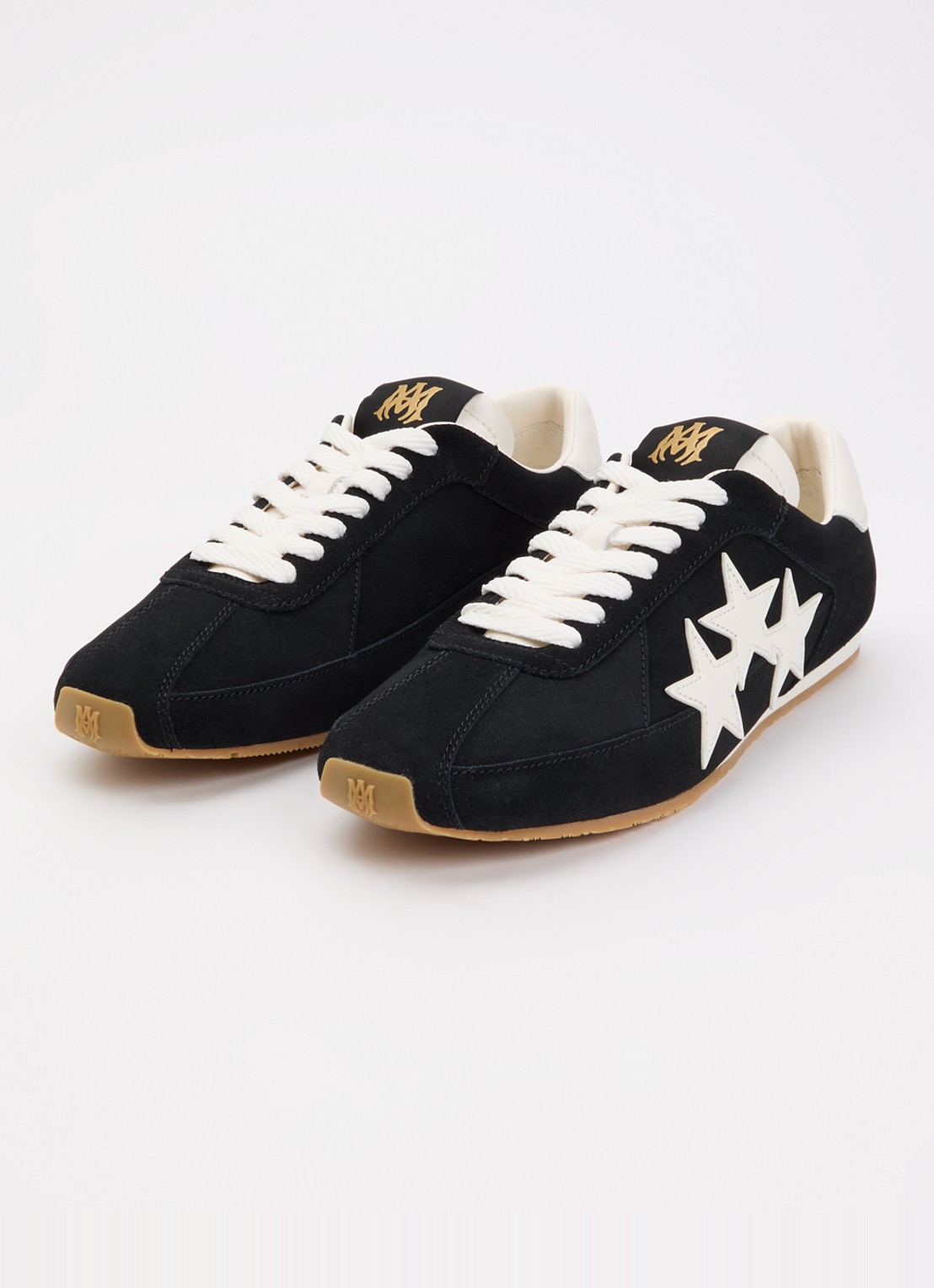 AMIRI Pacific Flat sneaker van suède  - detail 3 zwart