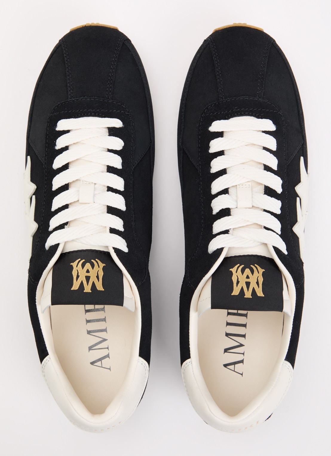 AMIRI Pacific Flat sneaker van suède  - detail 4 zwart