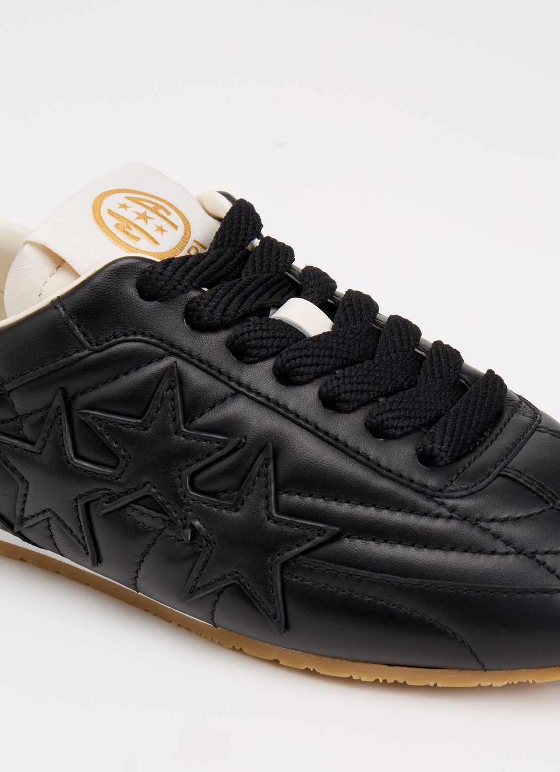 AMIRI Pacific Football Slim sneaker van leer - detail 6 zwart