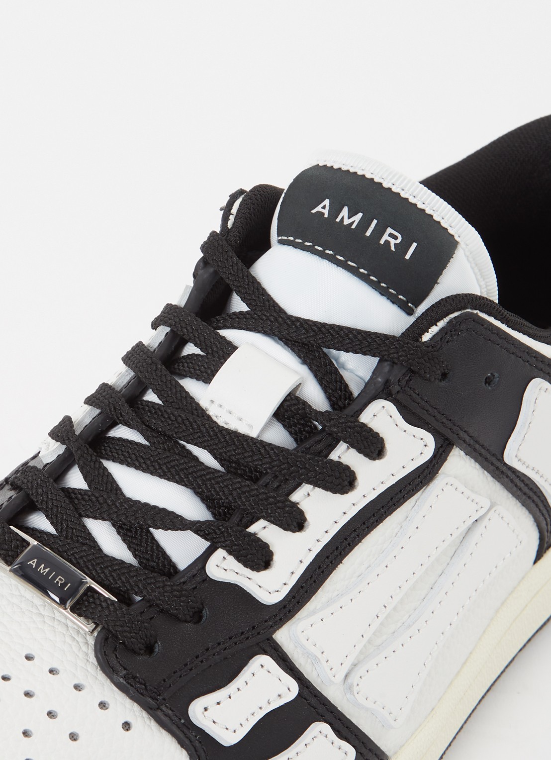 AMIRI Skel Top sneaker van leer - detail 7 zwart